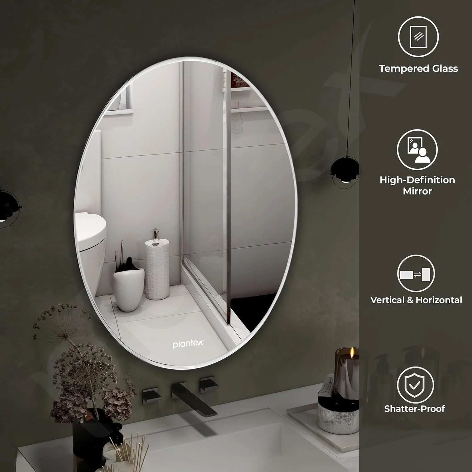 oval bathroom mirror 4