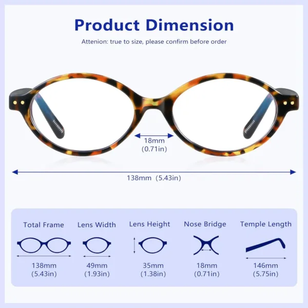 oval blue light glasses 5