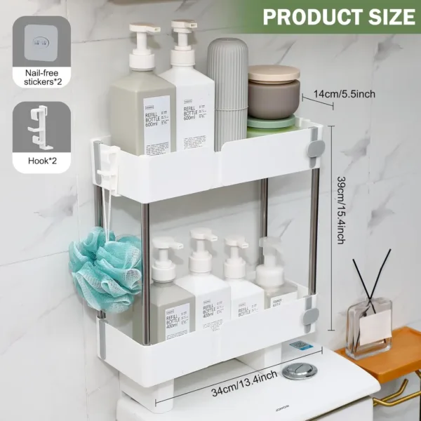 over toilet organizer 2
