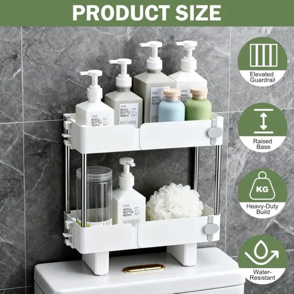 over toilet organizer 3