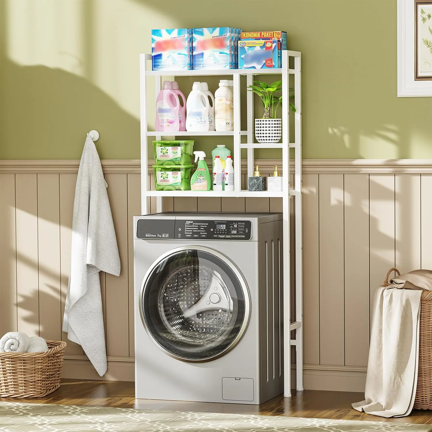 over toilet storage rack 3