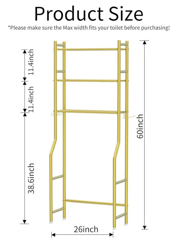 over toilet storage shelf 3