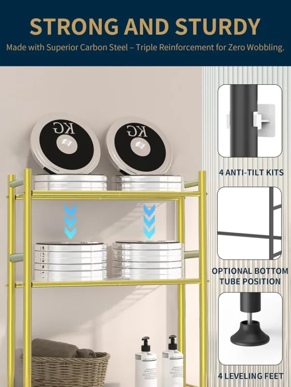 over toilet storage shelf 5