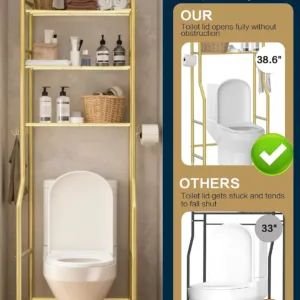 over toilet storage shelf 6