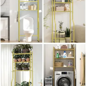 over toilet storage shelf 7