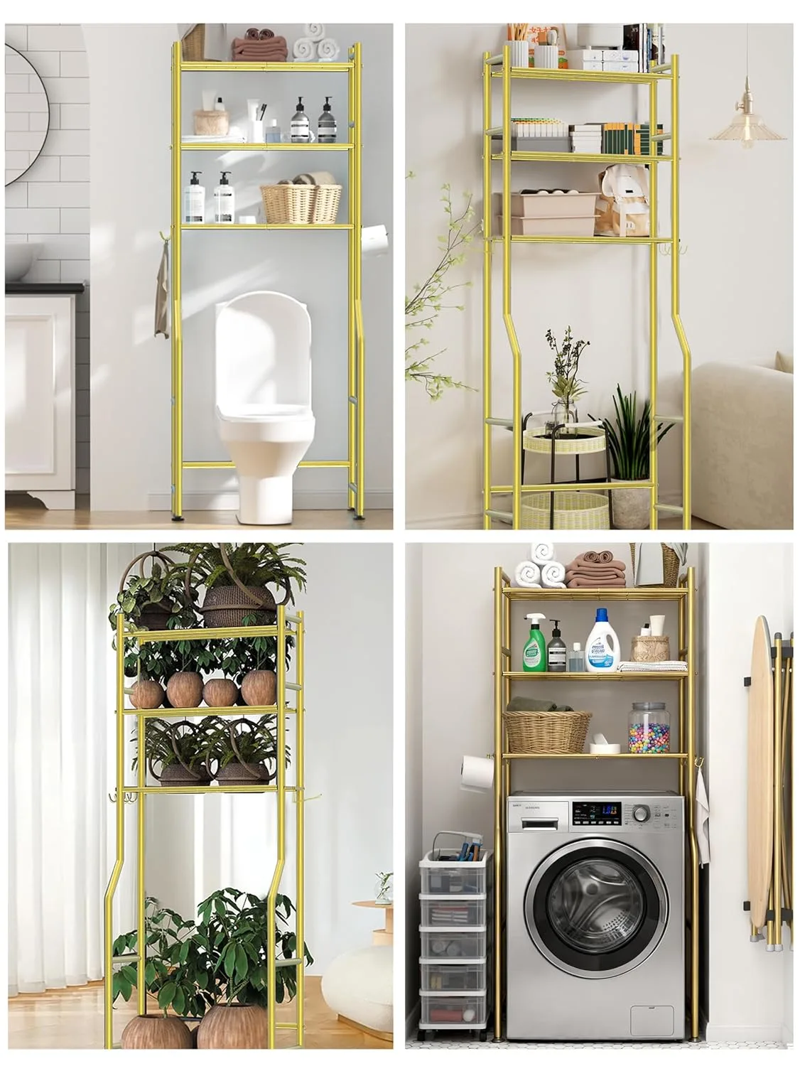 over toilet storage shelf 7