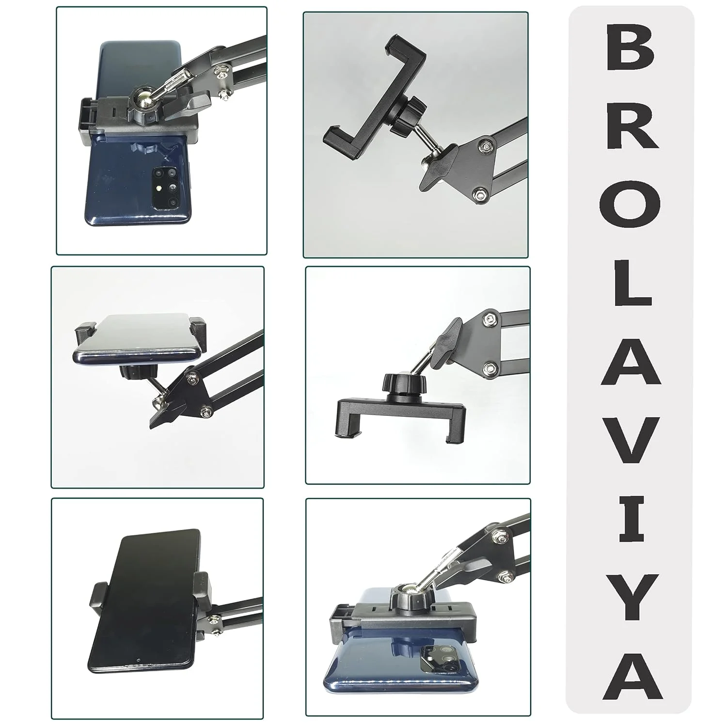 overhead phone holder stand 4