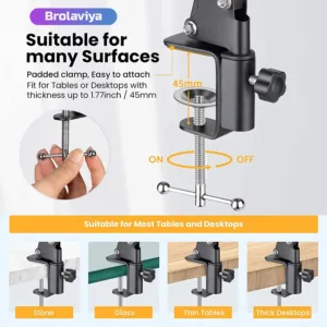 overhead phone holder stand 7