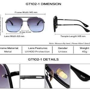 oversized aviator sunglasses 5