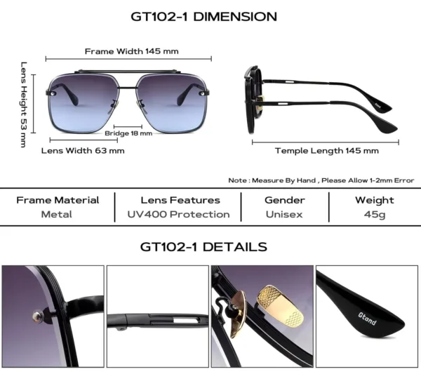 oversized aviator sunglasses 5