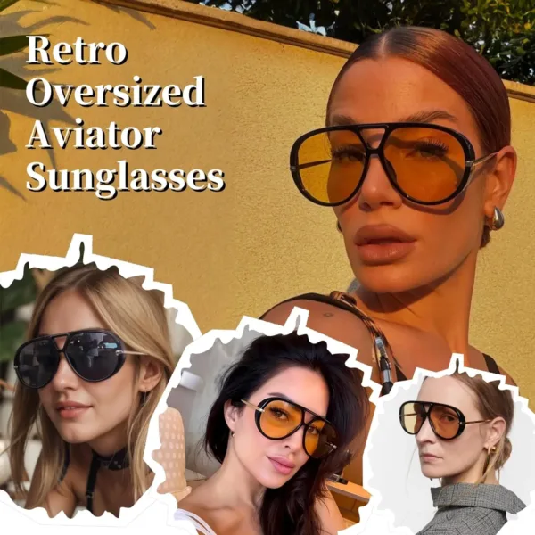oversized aviator sunglasses women 2
