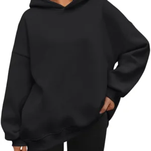 oversized hoodie women fleece 1