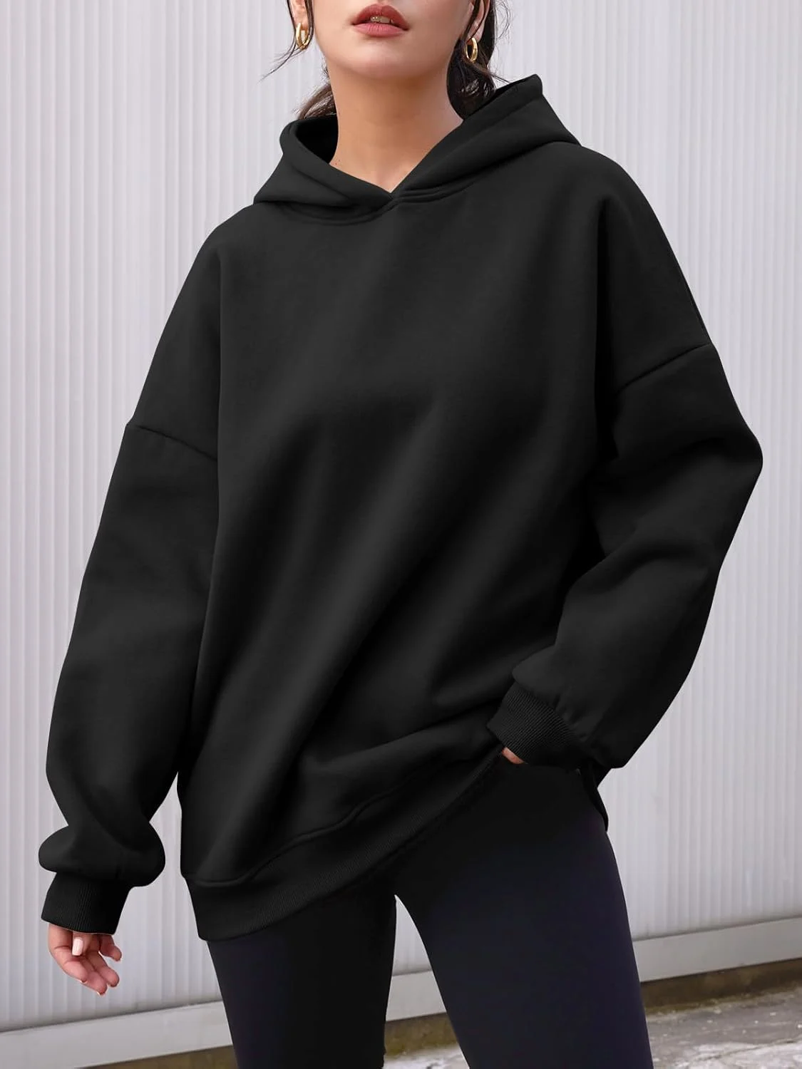 oversized hoodie women fleece 2