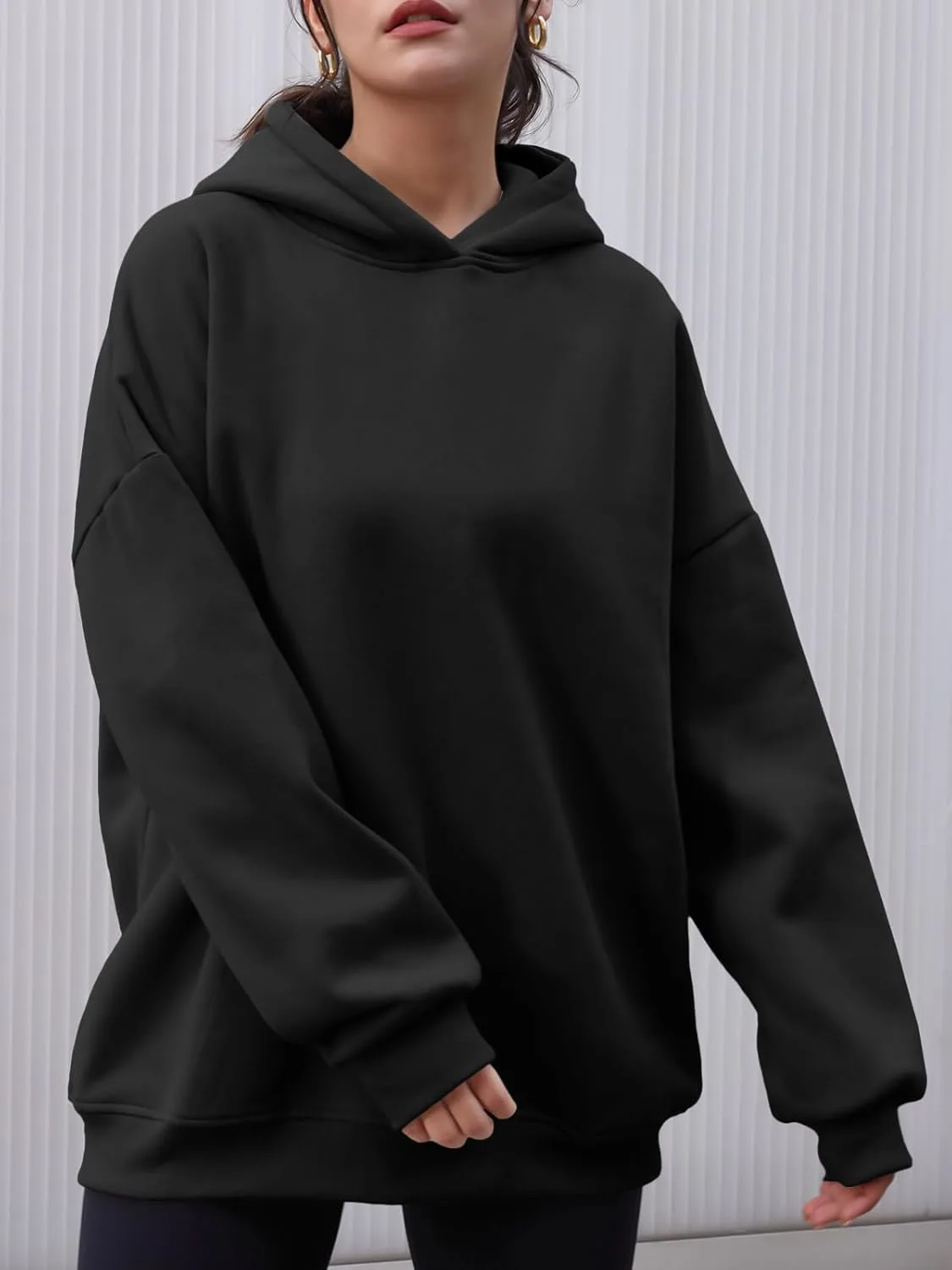 oversized hoodie women fleece 5