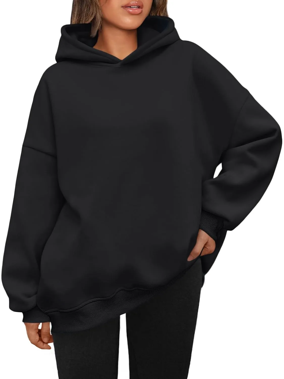 oversized hoodie womens fleece 1
