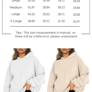oversized hoodie womens fleece 6