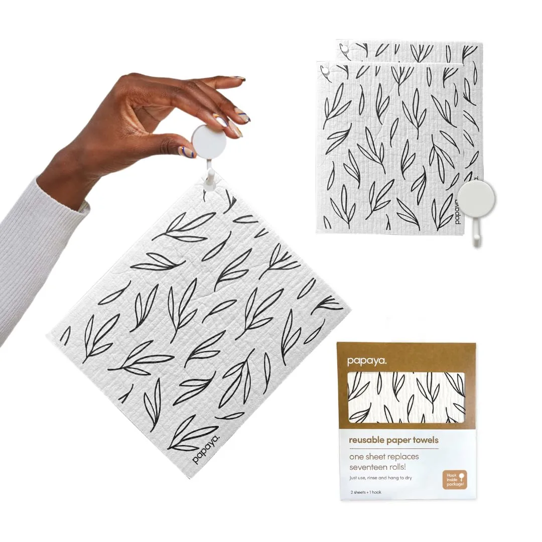 papaya reusable paper towels 1