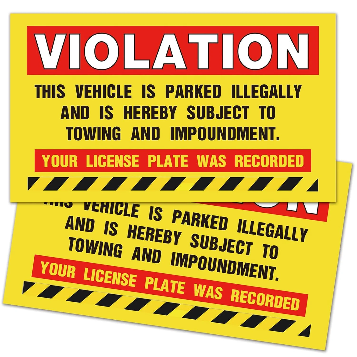 parking violation stickers 1