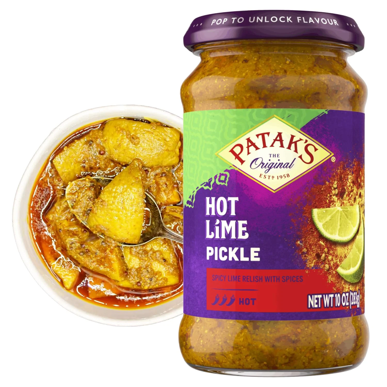 pataks spicy lime relish 1
