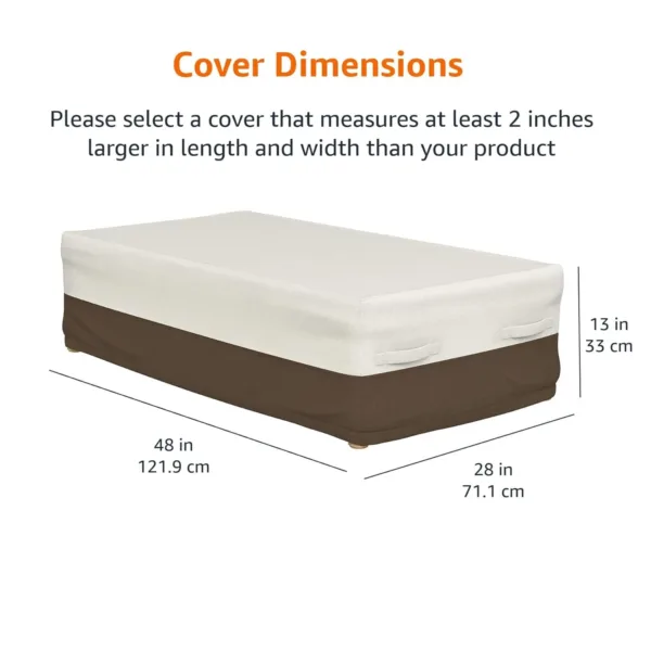 patio coffee table cover 2