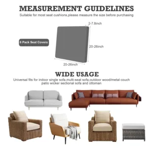 patio sofa cushion covers 2