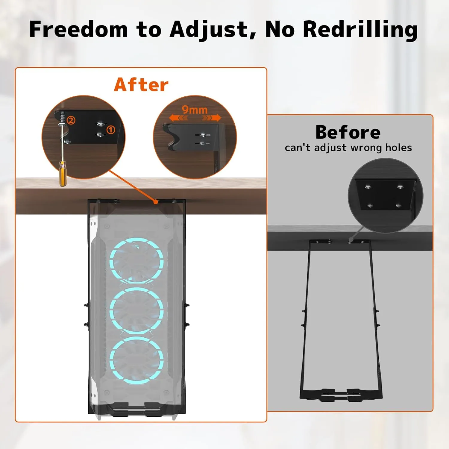 pc holder under desk 3