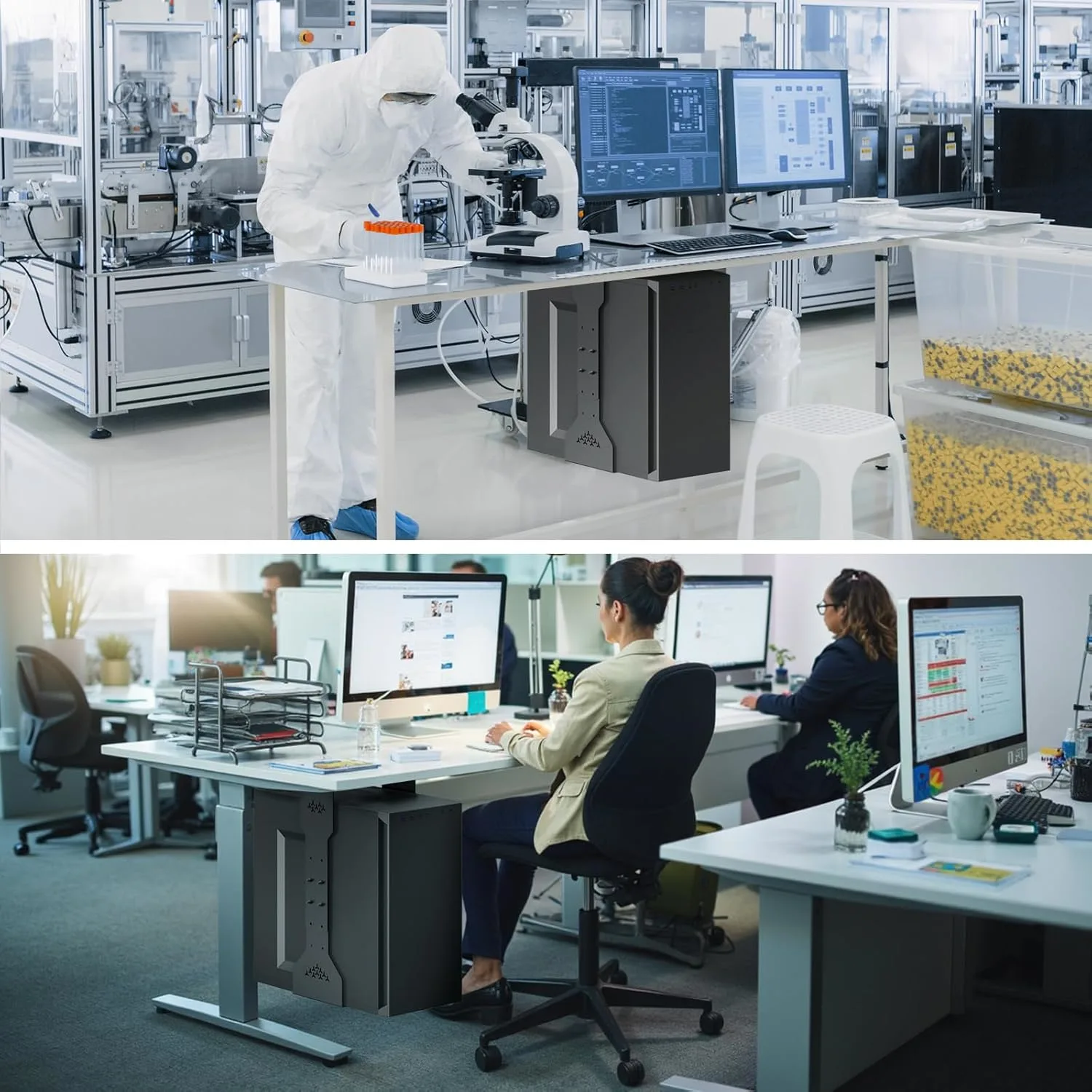 pc holder under desk 5