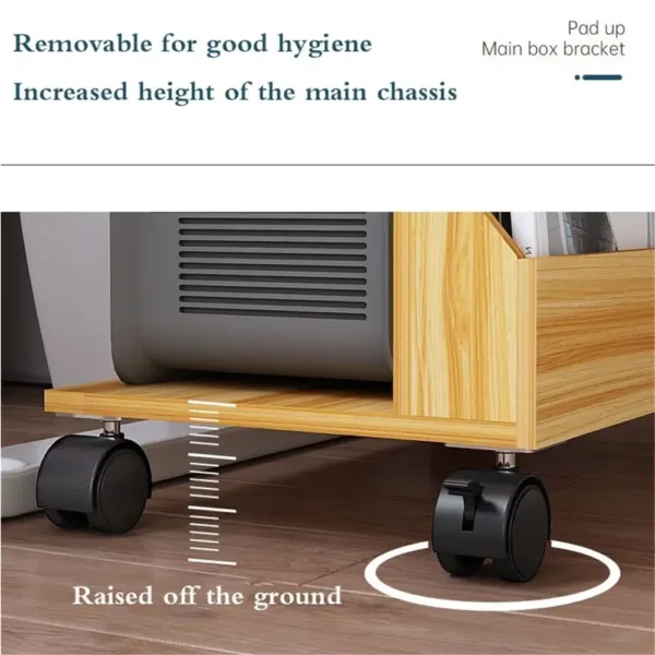 pc tower stand wheels 2