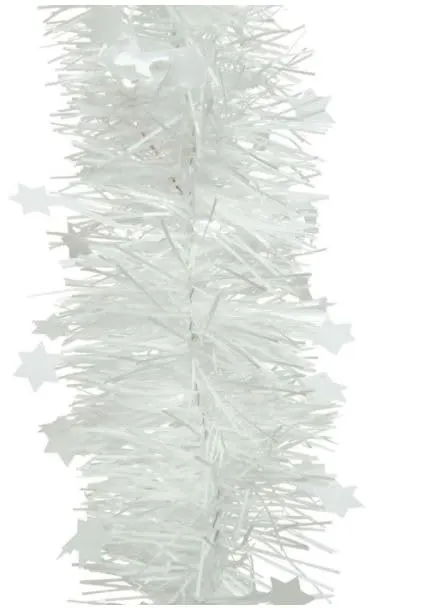 pearlized tinsel garland 1