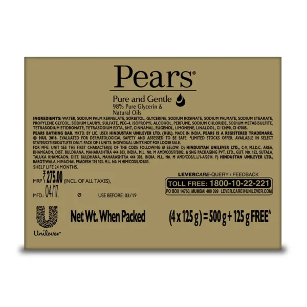 pears pure gentle soap 3