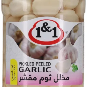 peeled pickled garlic 1