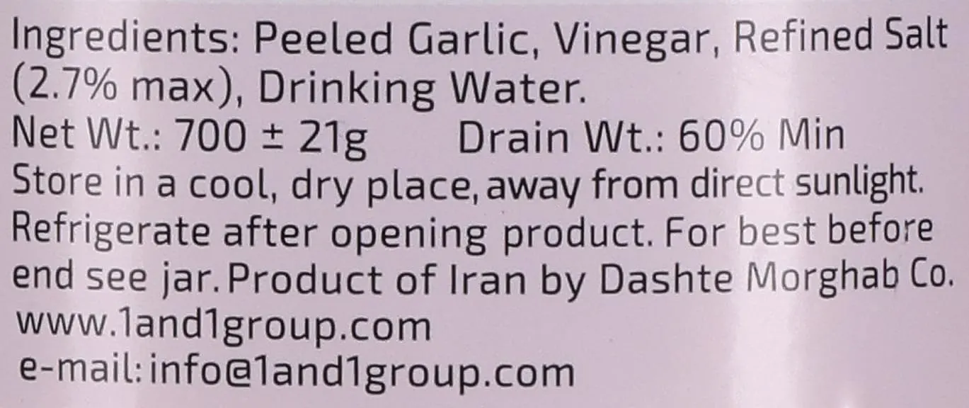 peeled pickled garlic 3