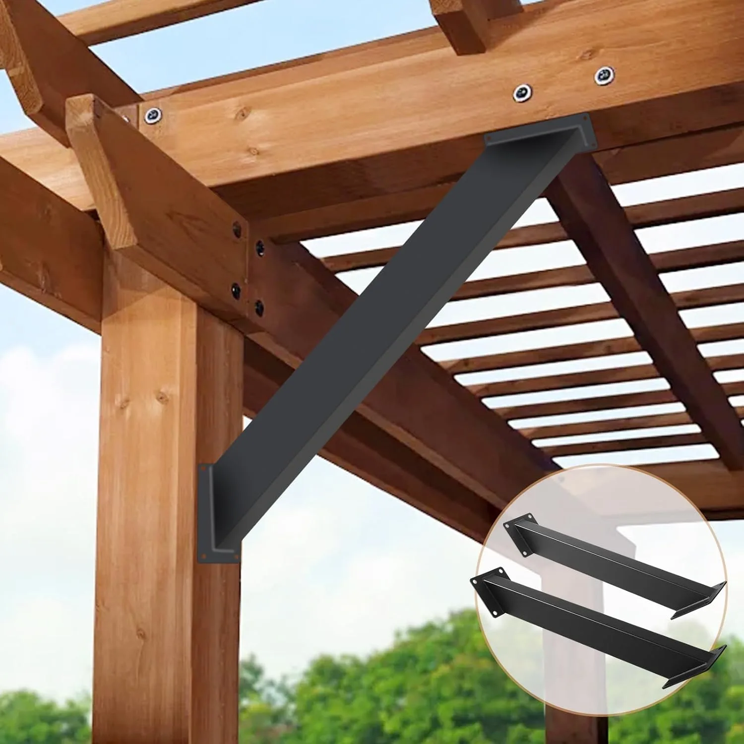 pergola bracket heavy duty 6