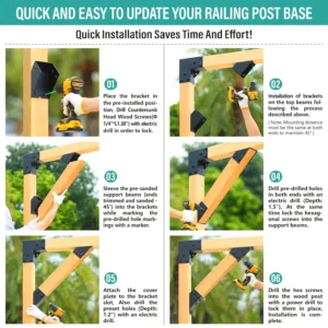 pergola brackets 4x4 5