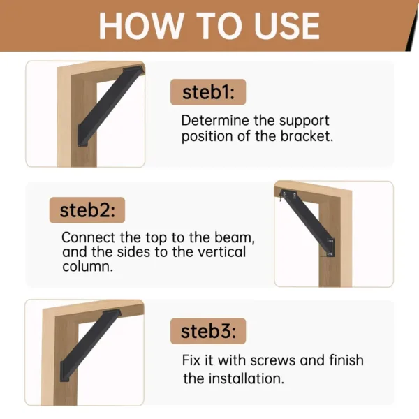 pergola brackets angle 4