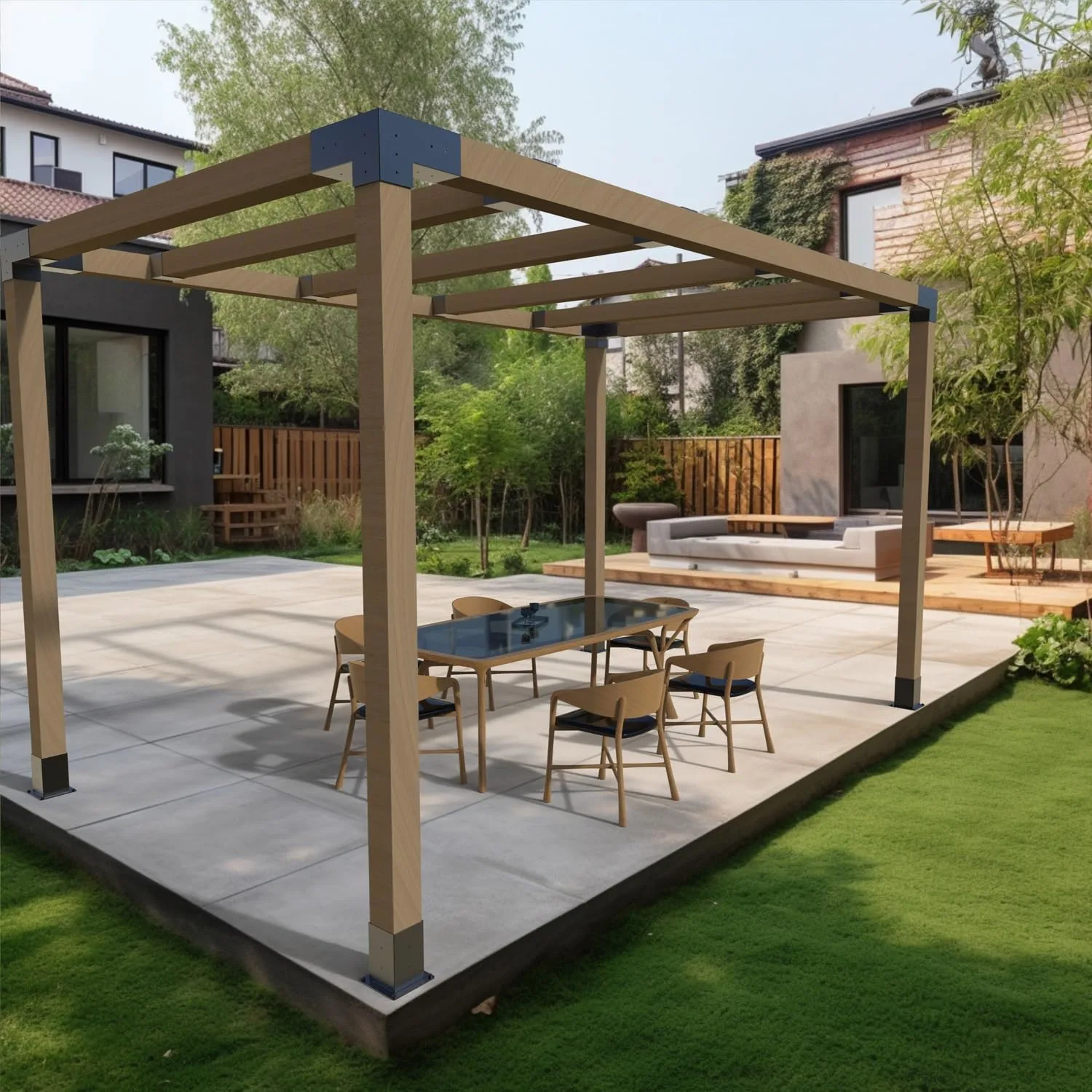 pergola brackets rafter post 7