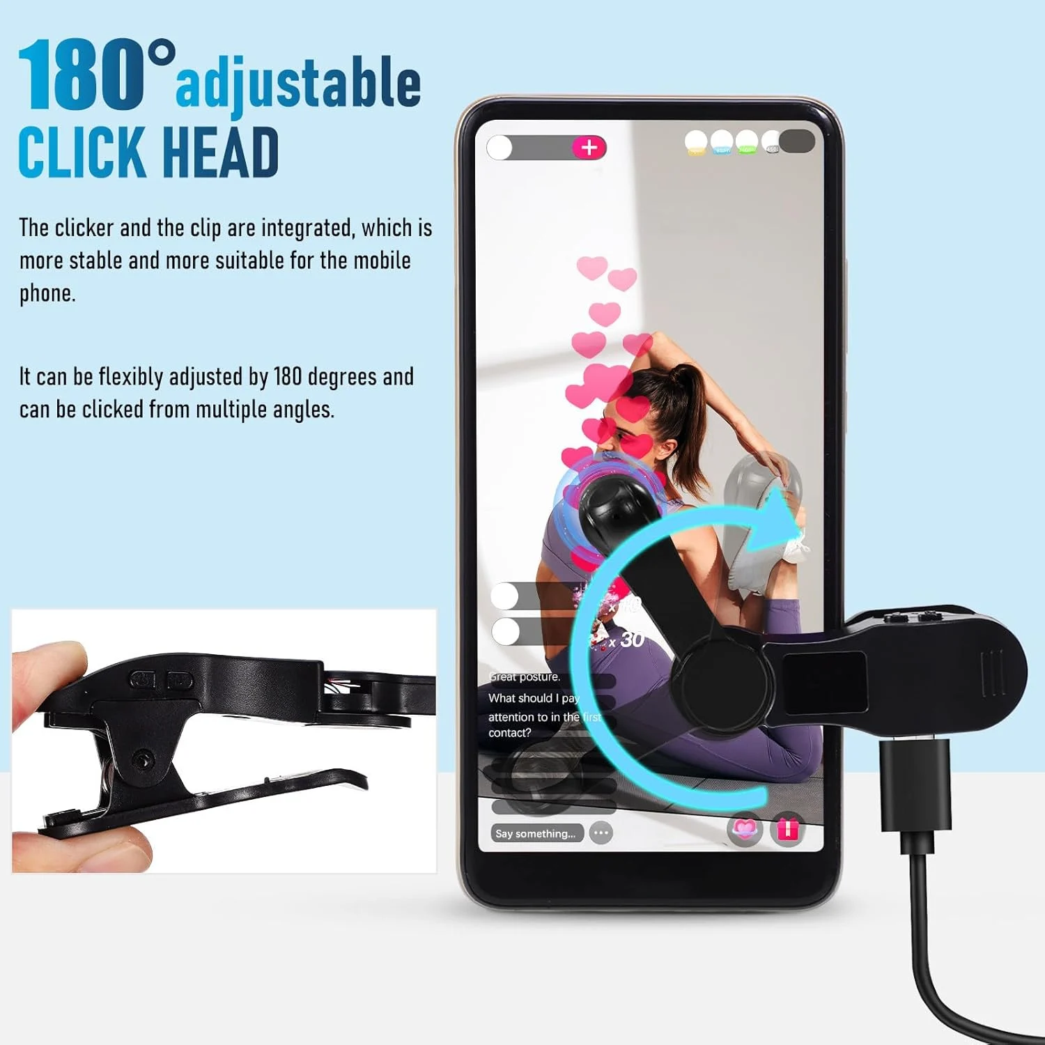 phone clicker automatic 5