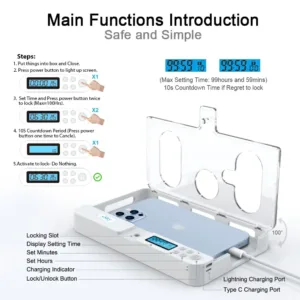 phone lock box timer 4