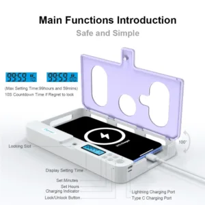 phone lock box timer 7