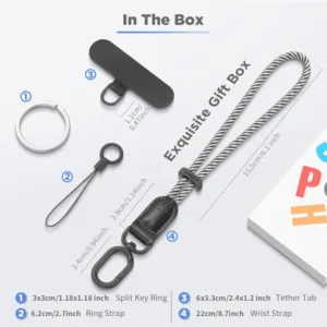 phone wrist strap keychain 2