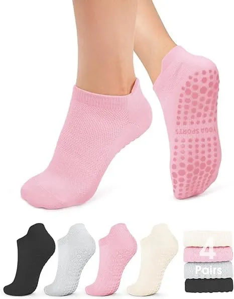 pilates socks grips women 1