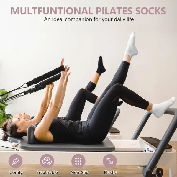 pilates socks grips women 3