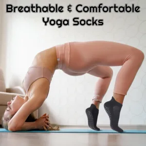 pilates socks grips women 4