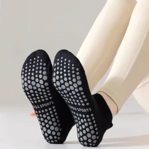 pilates socks women grip 5
