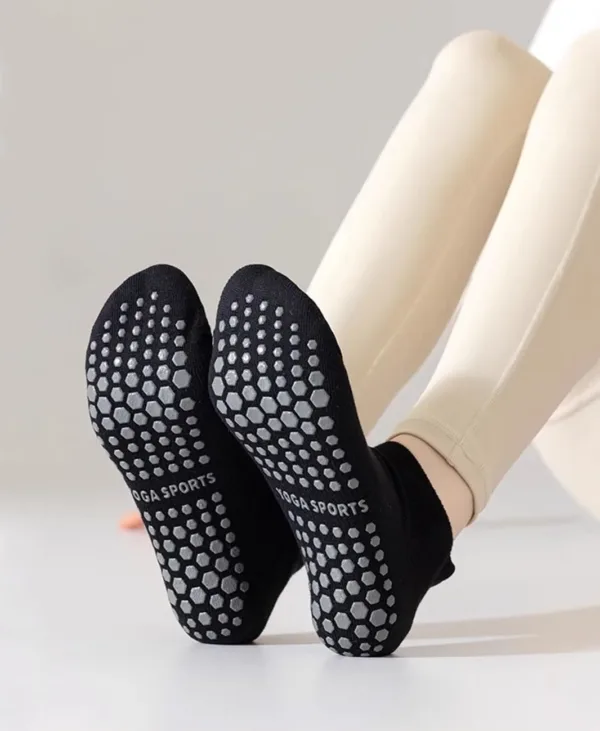 pilates socks women grip 5