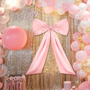 pink bow decorations 2