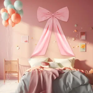 pink bow decorations 4