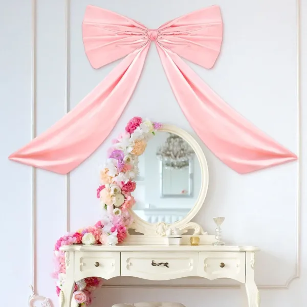 pink bow decorations 6