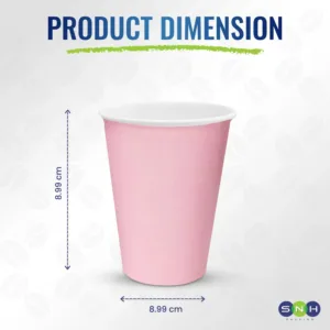 pink disposable coffee cups 2