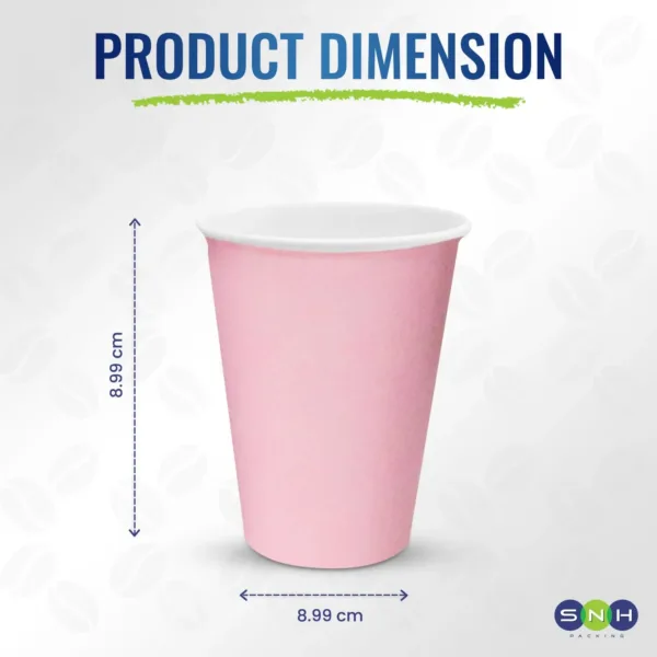 pink disposable coffee cups 2